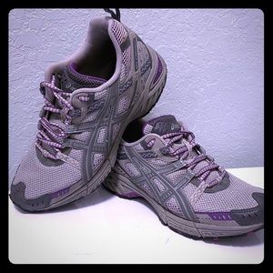 Asics Gel Enduro 6 Womens Shoes Sz 7.5 Purple Gray